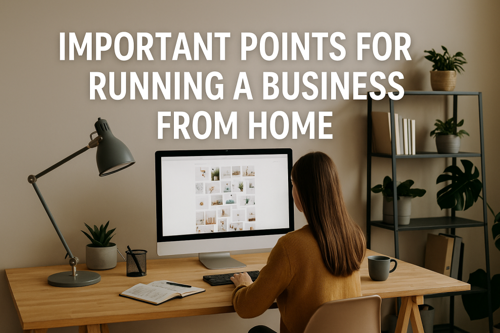Key Tips for Running a Business from Home