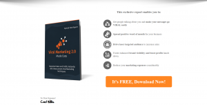 Viral Marketing Report 2.0 ebook by Carl Willis and marketing insights.
