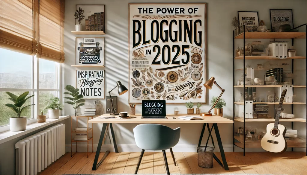the power of blogging to build a thriving home business in 2025