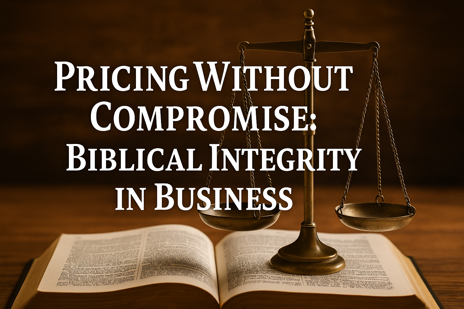 Without Compromising Pricing Without Compromise: Biblical Integrity in Business | Carl Willis